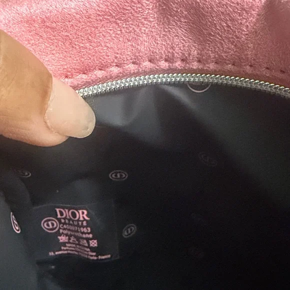 Dior Pink Cosmetic Pouch - Picture 8 of 8